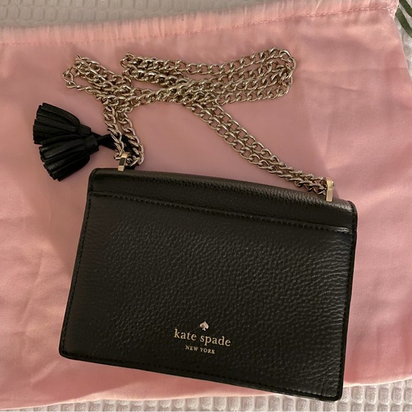 BNWT Kate Spade Black Pearl Crossbody - Picture 12 of 12